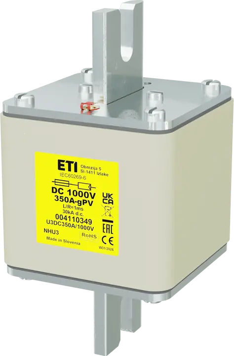 Slika NHU3 gPV 350A/1000V DC