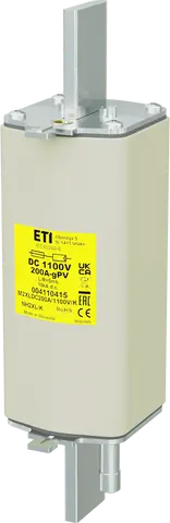NH2XL/K gPV 200A/1100V DC