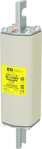NHS1XL gPV 200A/1100V DC