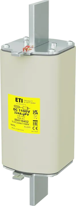 Slika NH3L gPV 224A/1100V DC