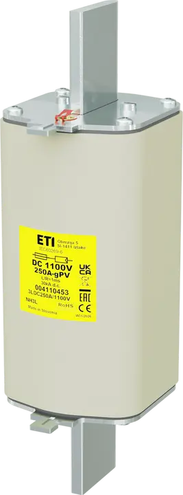 Slika NH3L gPV 250A/1100V DC