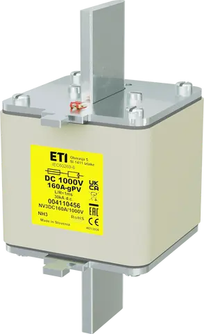 Slika NH3 gPV 160A/1000V DC
