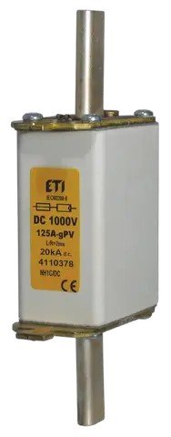 NH0 gR 100A/1000V DC