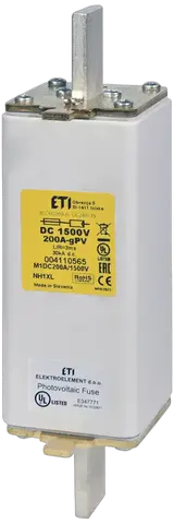 NHU1XL gPV 100A/1500V DC UL