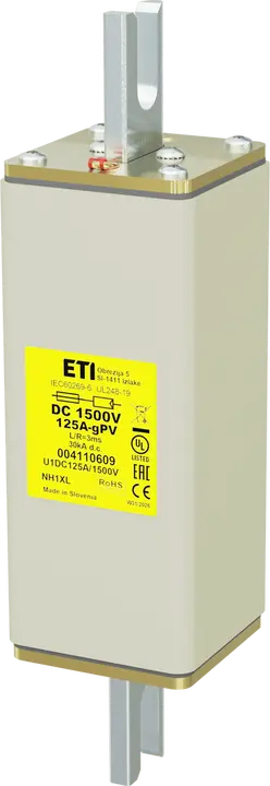 Slika NHU1XL gPV 125A/1500V DC UL