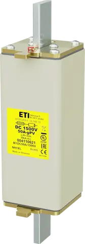 NH1XL gPV 50A/1500V DC UL