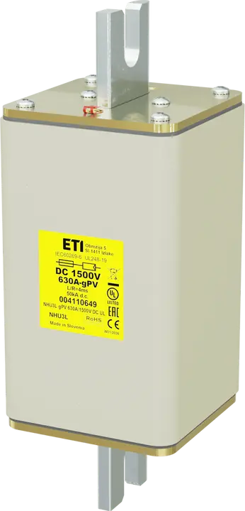 Slika NHU3L gPV 630A/1500V DC UL
