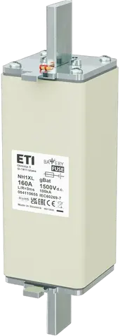 NH1XL gBat 160A/1500V DC