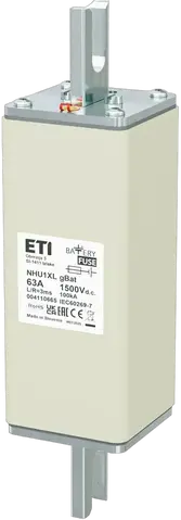 NHU1XL gBat 63A/1500V DC