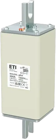 NHU2XL gBat 200A/1500V DC