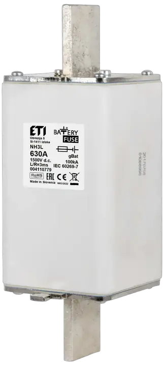 Slika NHU3L gBat 400A/1500V DC