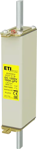 NH01XL gPV 100A/1500V DC
