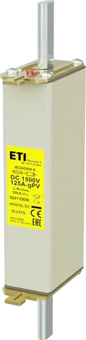NH01XL gPV 125A/1500V DC