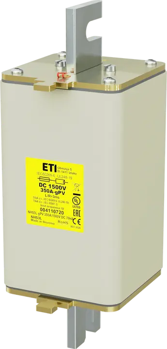 Slika NHS3L gPV 350A/1500V DC 70kA