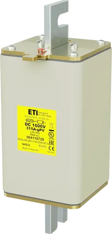 NHS3L/MS gPV 315A/1500V DC UL