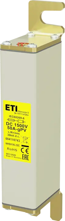 Slika NHS01XL gPV 50A/1500V DC