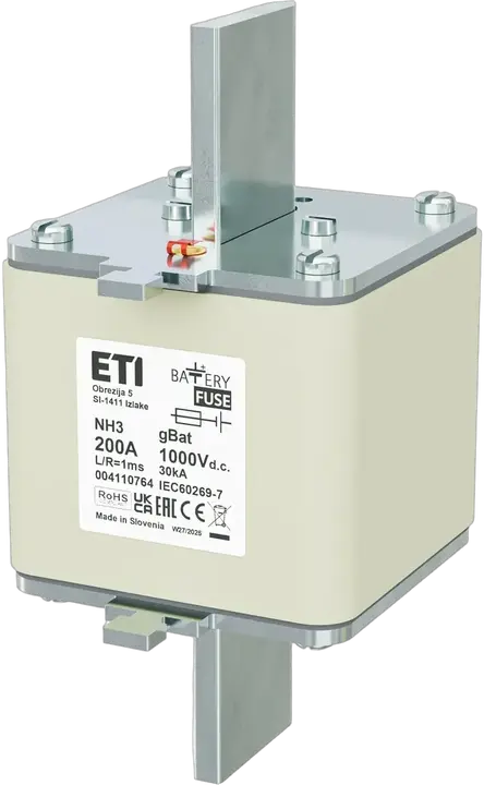 Slika NH3 gBat 200A/1000V DC