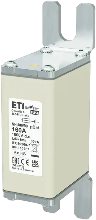 Slika NHU00/90 gBat 160A/1000V DC