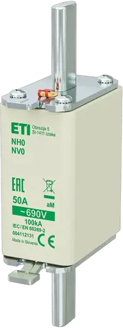 Slika NH0 aM 50A/690V