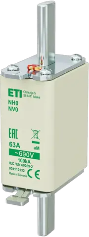 Slika NH0 aM 63A/690V