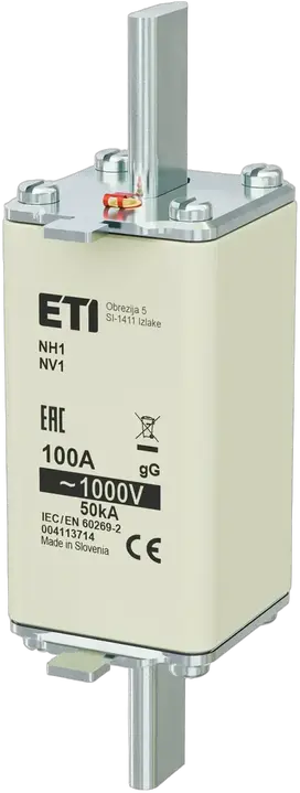 Slika NH1/85 gG 100A/1000V