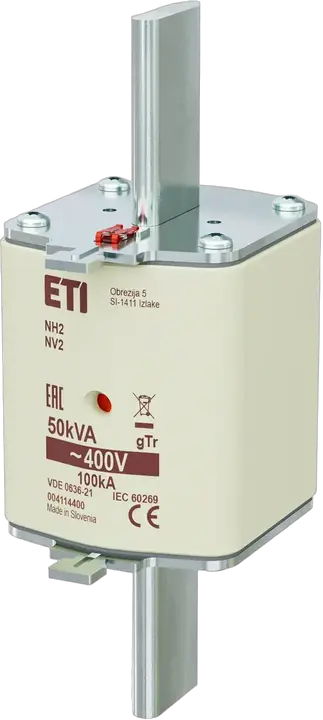 Slika NH2 gTr 72A/400V/50kVA