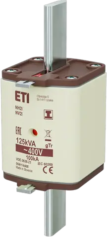 Slika NH2/I gTr 180A/400V/125kVA