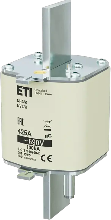 Slika NH3/K gG 425A/690V
