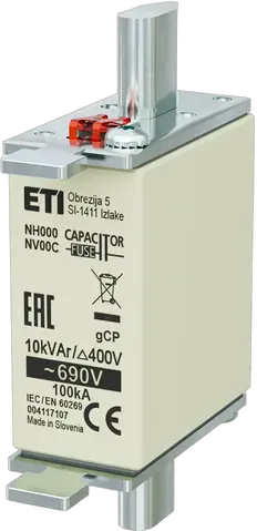 Slika NH000 gCP 10kVAr/690V