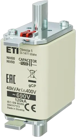 Slika NH00 gCP 40kVAr/690V