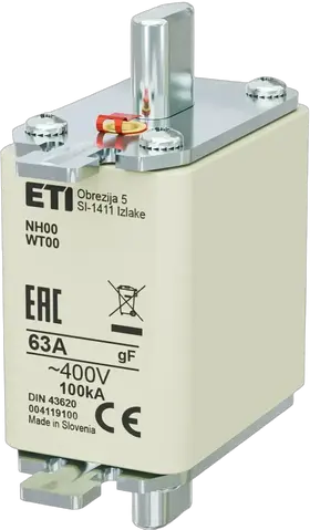 Slika NH00 gF 63A/400V
