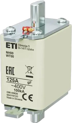 Slika NH00 gF 125A/400V