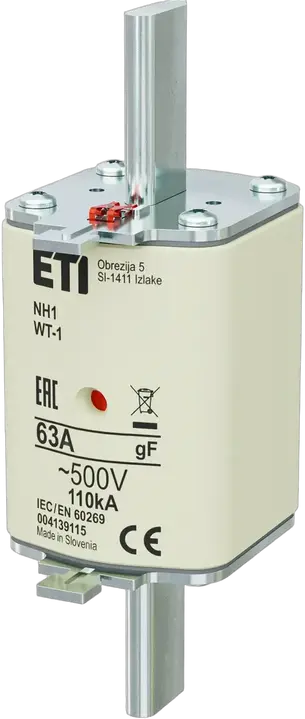 Slika NH1 gF 63A/500V