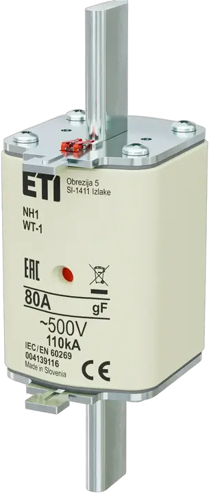 Slika NH1 gF 80A/500V