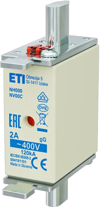 Slika NH000 gG 2A/400V