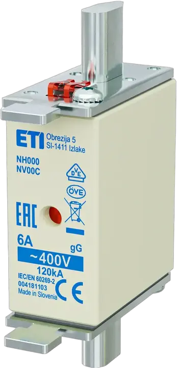 Slika NH000 gG 6A/400V