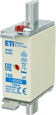 Slika NH000 gG 16A/400V