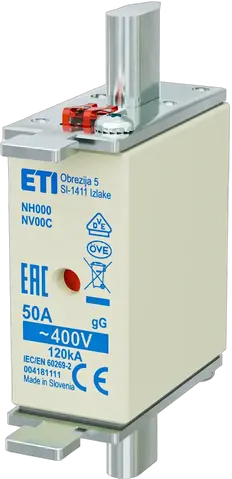 Slika NH000 gG 50A/400V