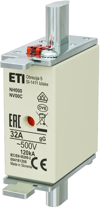 Slika NH000 gG 32A/500V