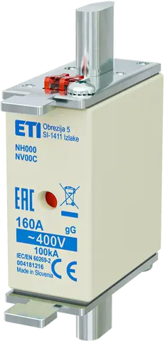 Slika NH000 gG 160A/400V