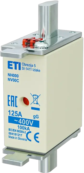 Slika NH000 gG 125A/400V