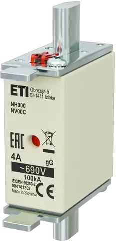 NH000 gG 4A/690V