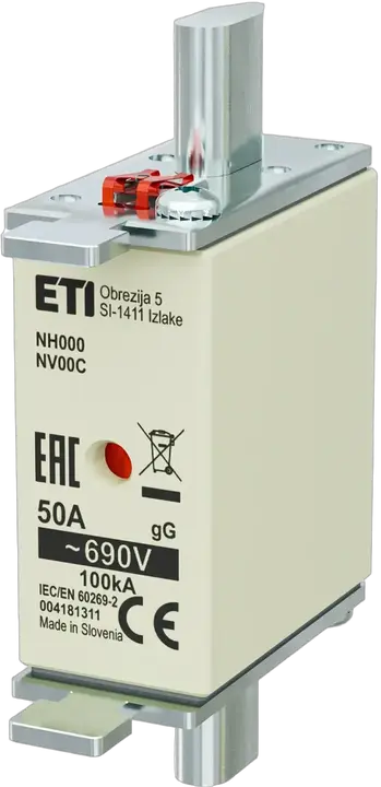 Slika NH000 gG 50A/690V