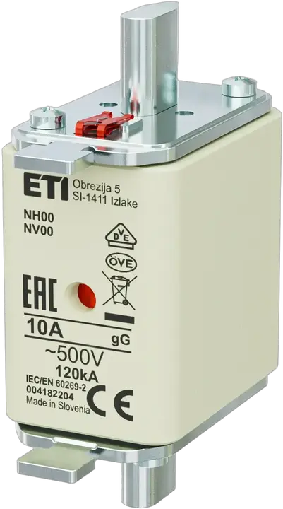 Slika NH00 gG 10A/500V