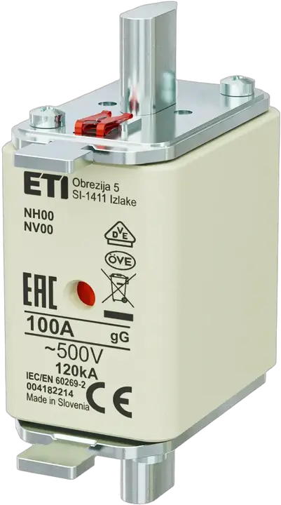 Slika NH00 gG 100A/500V