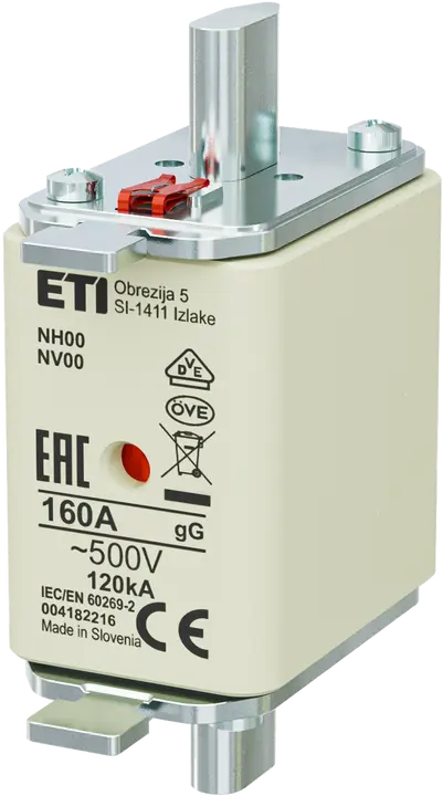 Slika NH00 gG 160A/500V