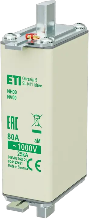 Slika NH00/85 aM 80A/1000V