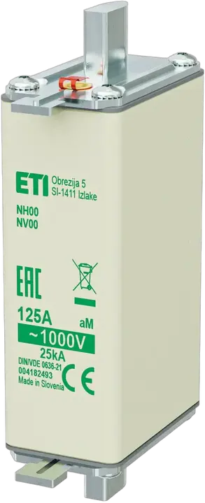 Slika NH00/85 aM 125A/1000V