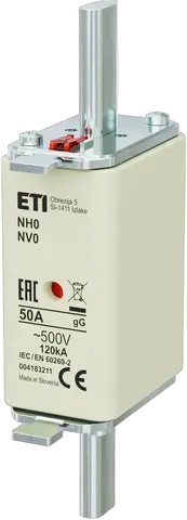 NH0 gG 50A/500V
