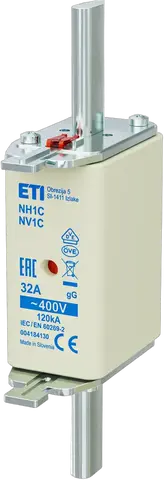NH1C gG 32A/400V korr.
